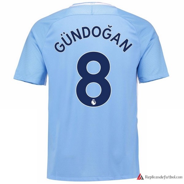 Camiseta Manchester City Primera equipación Gundogan 2017-2018
